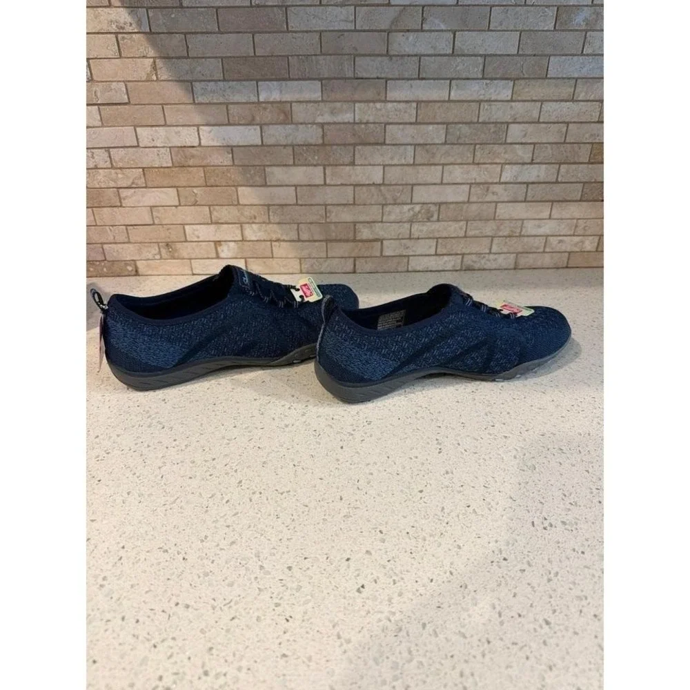 Skechers Relaxed Fit Womens 12‎ Navy SN23028